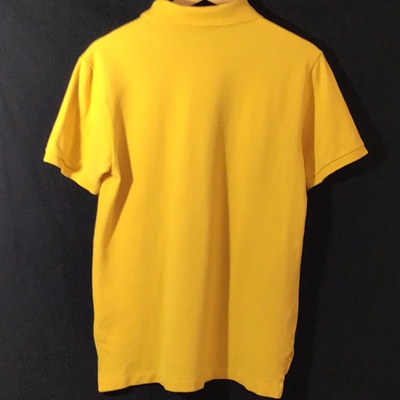 🔅SALE🔅 Vintage Ralph Lauren Polo Jeans Co. polo shirt, yellow, medium. - Picture 4 of 7